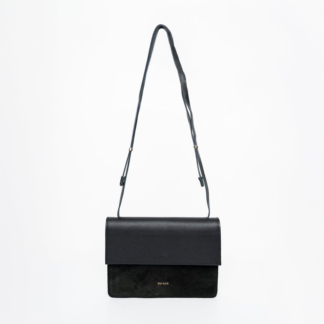 ann-kurz-phone-bag-medium-crossbody-nappa-schwarz image 1
