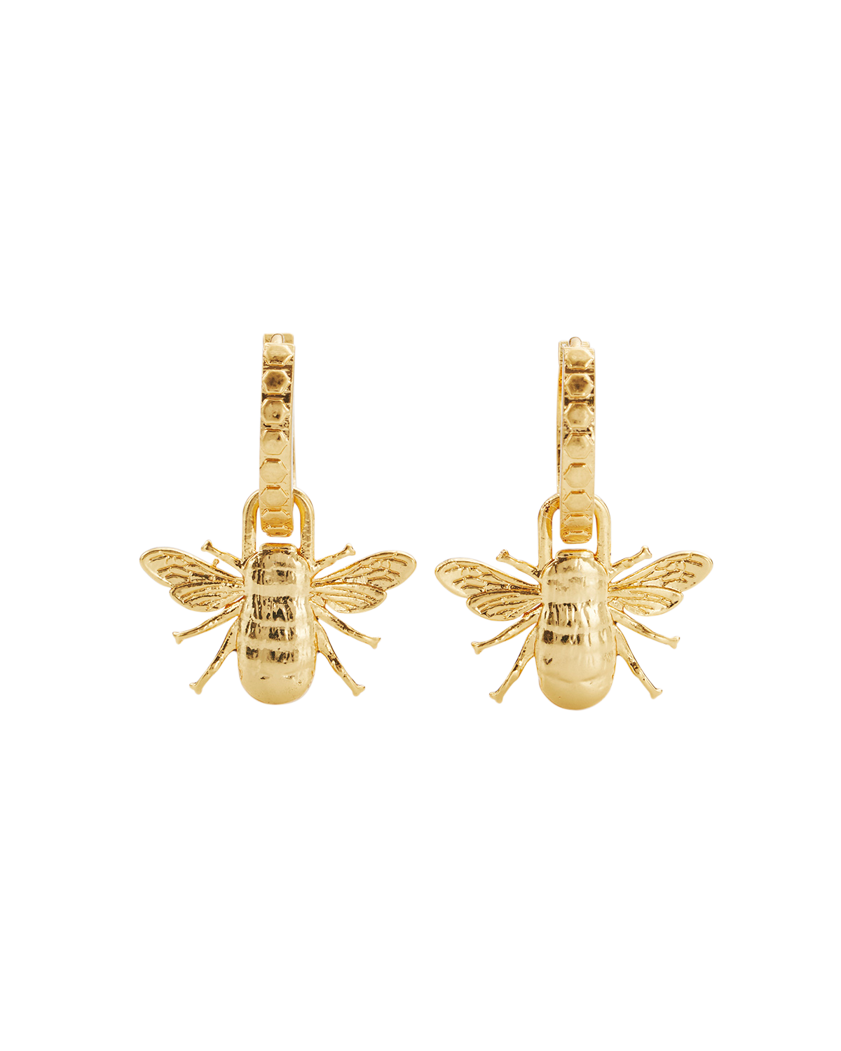 fable-england-bee-schmuckset-biene-gold-huggies image 8