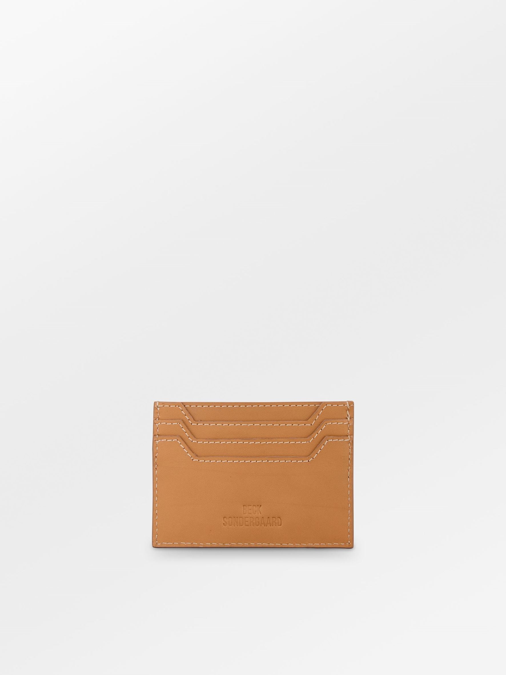 becks-ndergaard-smooth-kartenetui-almond-brown-leder image 1