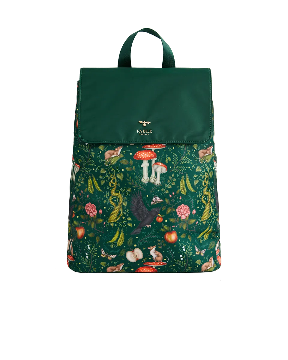 fable-england-into-the-woods-rucksack-gr-n-nylon image 1
