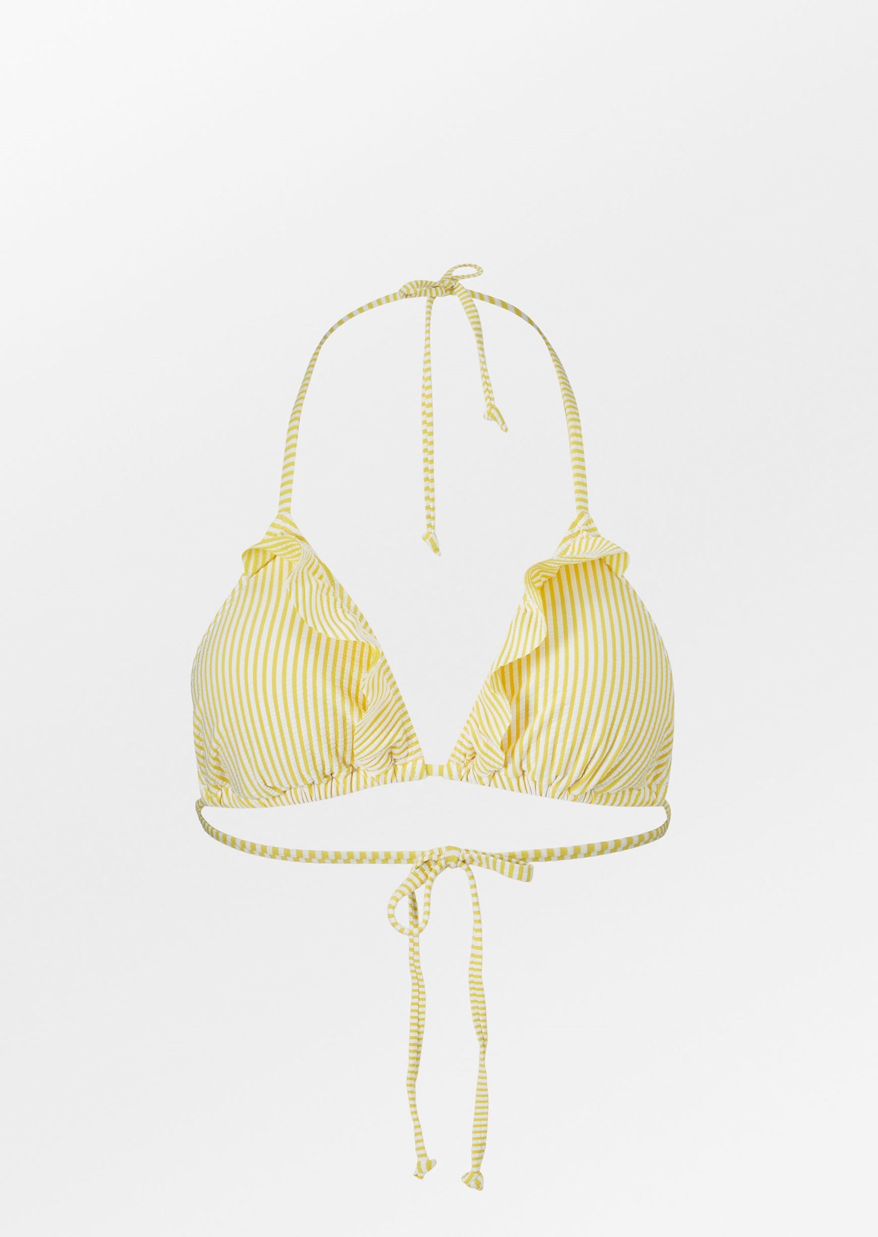 becks-ndergaard-striba-bel-frill-bikini-top-gelb image 1