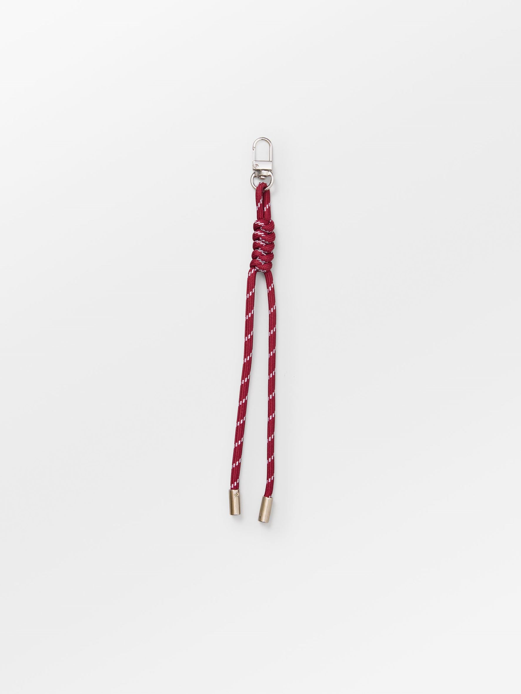 becks-ndergaard-bags-paracord-keychain-schl-sselanh-nger-burgundy image 1