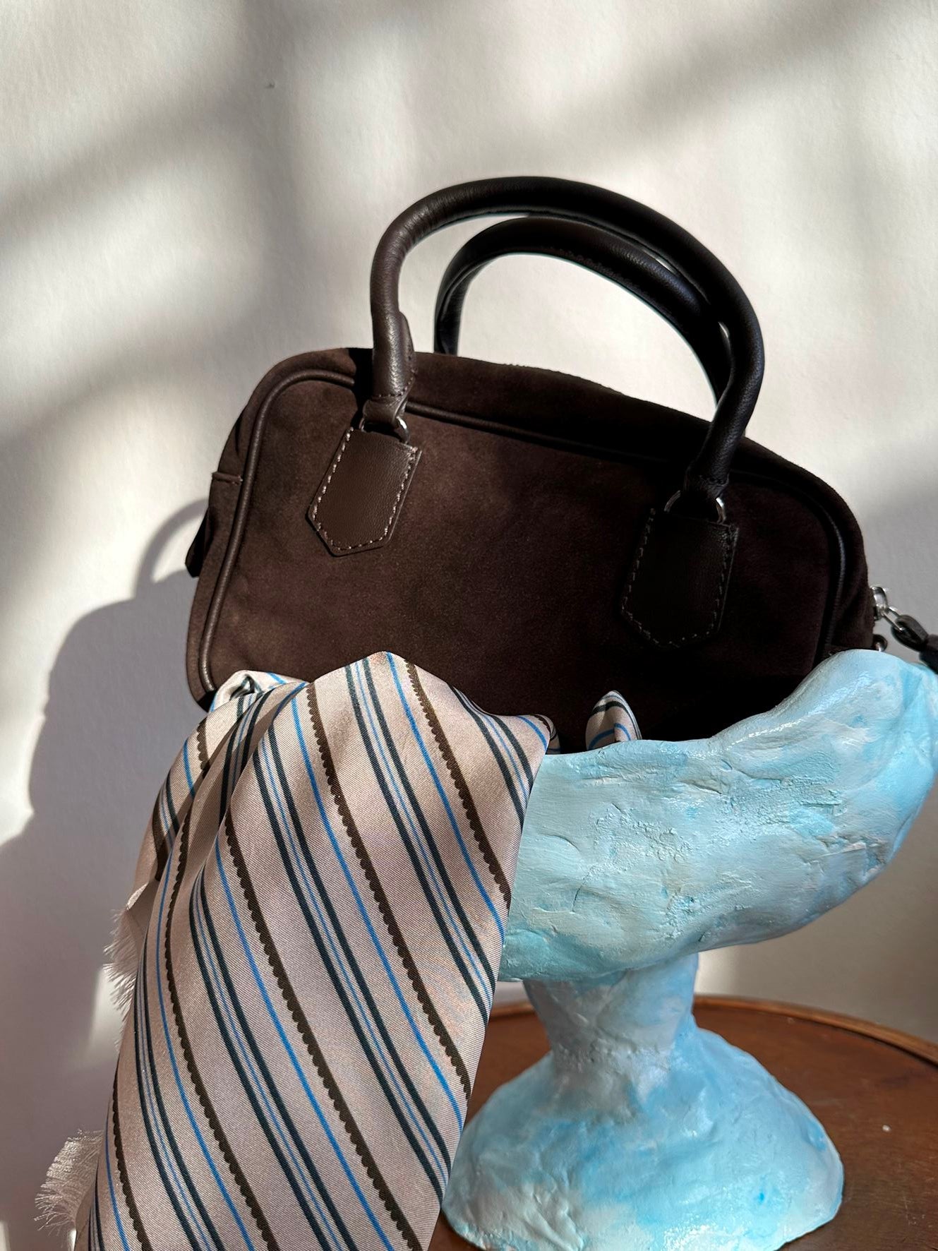 becks-ndergaard-suede-bree-tasche-chocolate-wildleder image 2