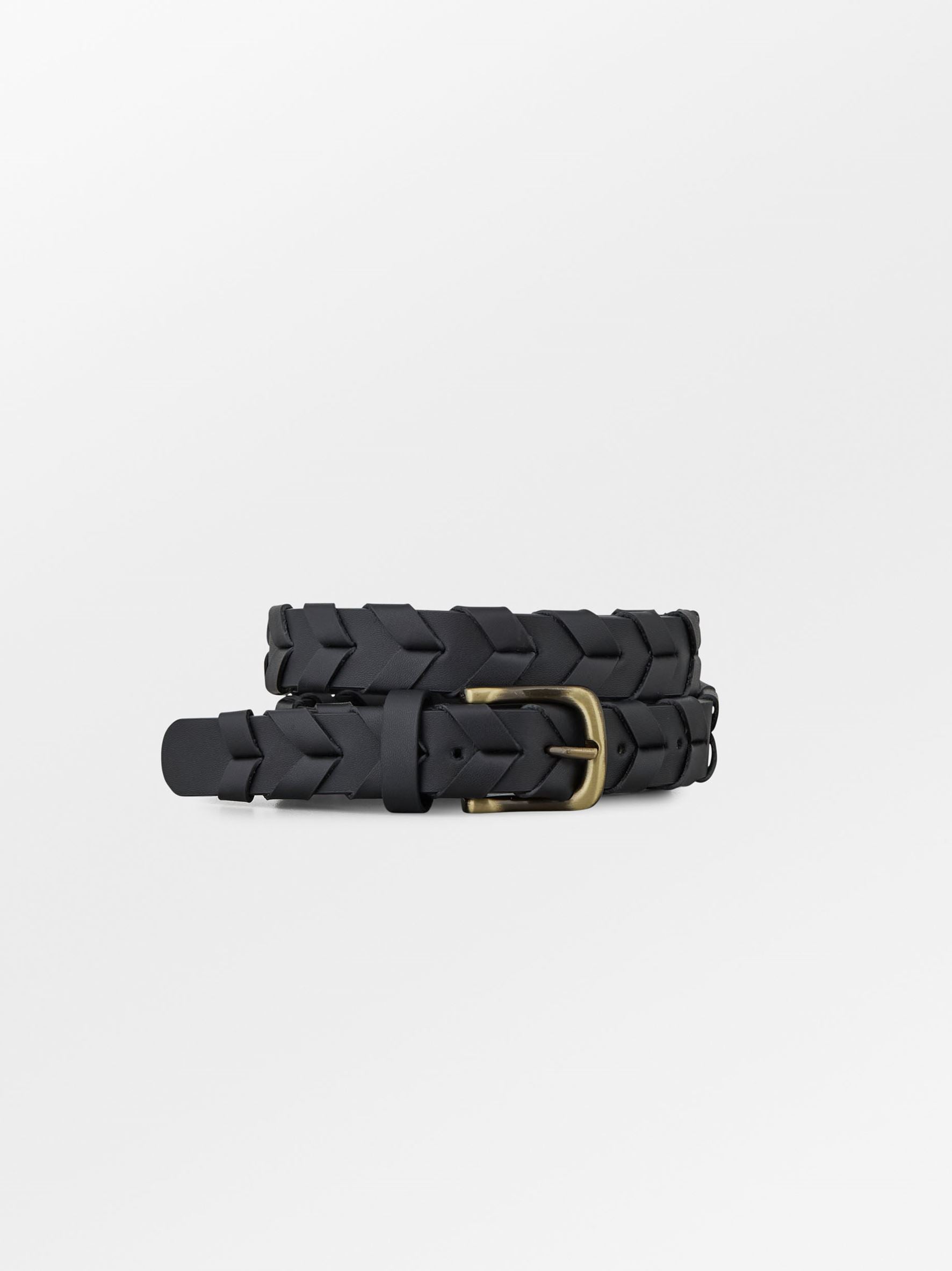 becks-ndergaard-braided-lena-lederg-rtel-schwarz-geflochten image 1