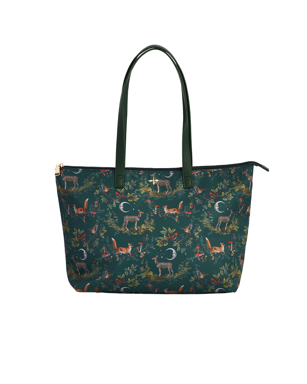 fable-england-into-the-woods-grab-tote-handtasche-gr-n-wald-print image 1