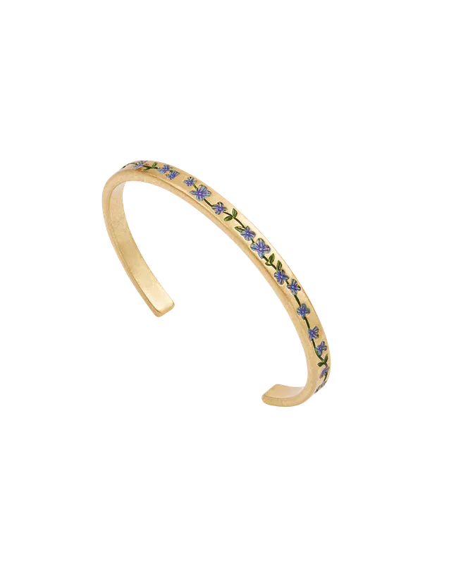 fable-england-forget-me-not-armreif-gold-vergissmeinnicht image 1