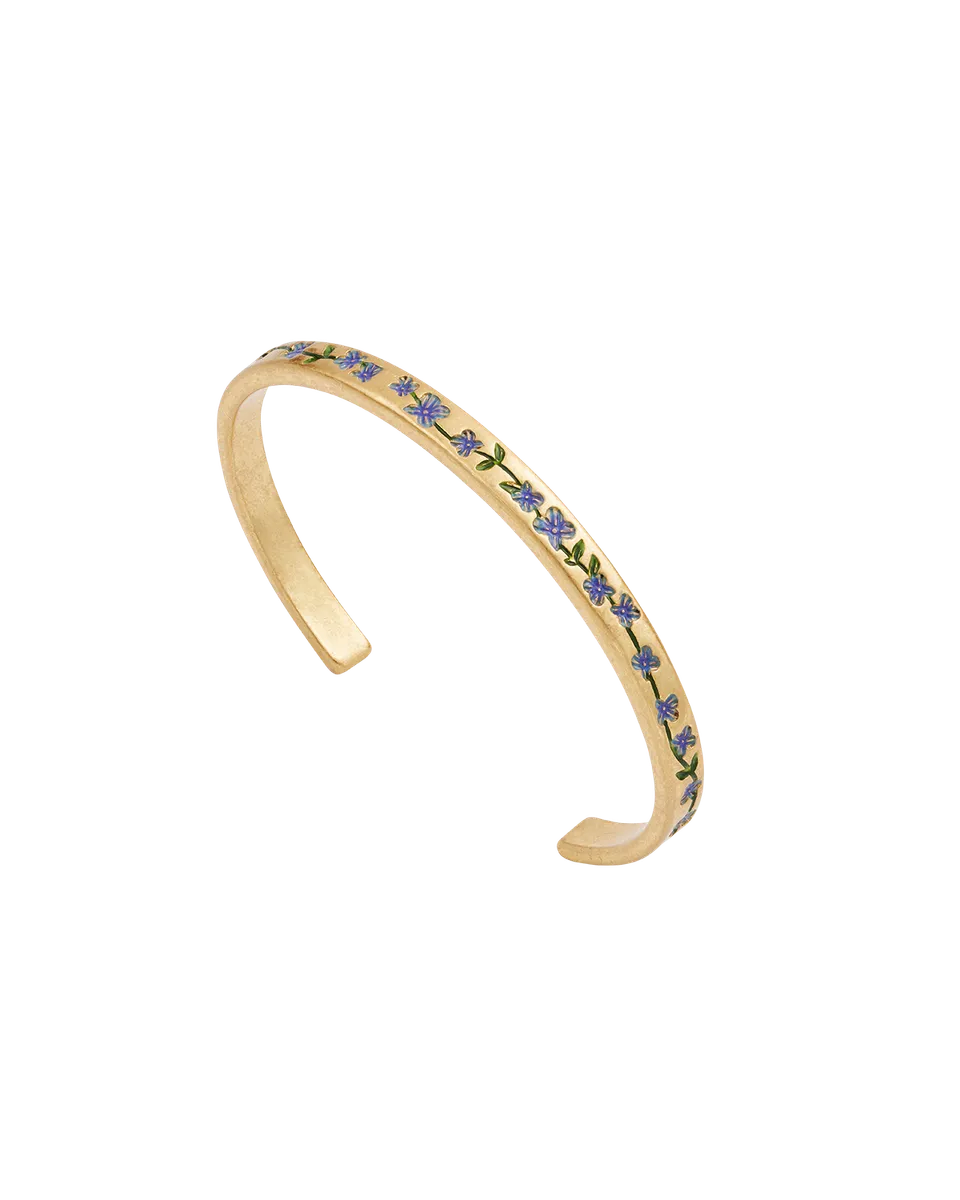 fable-england-forget-me-not-armreif-gold-vergissmeinnicht image 1