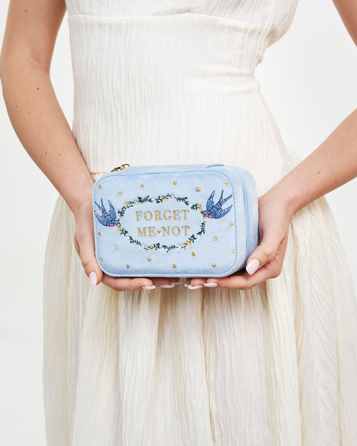 fable-england-forget-me-not-schmuckbox-gro-blau-samt image 2