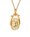 fable-england-jewellery-d-initial-daisy-spinner-halskette-gold image 6