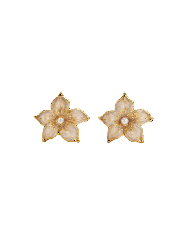 fable-england-jasmine-perle-ohrstecker-gold image 1