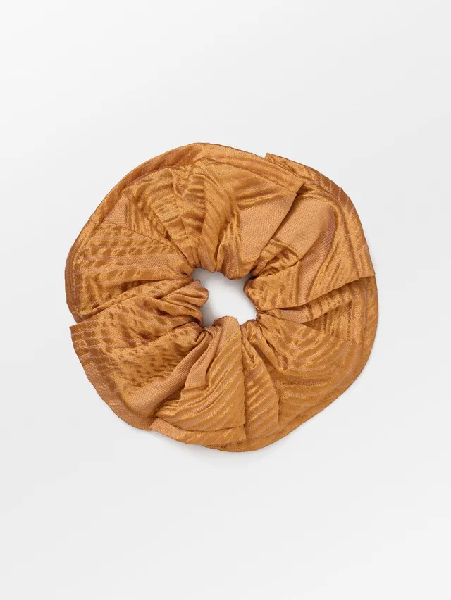 becks-ndergaard-wavey-scrunchie-baumwolle-gelb-19cm image 1