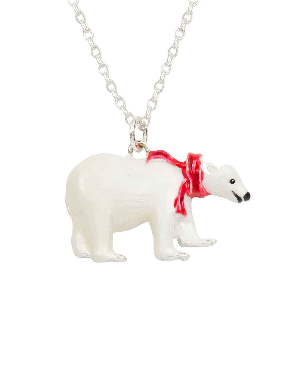 fable-england-cosy-polar-bear-anh-nger-halskette-silber image 1