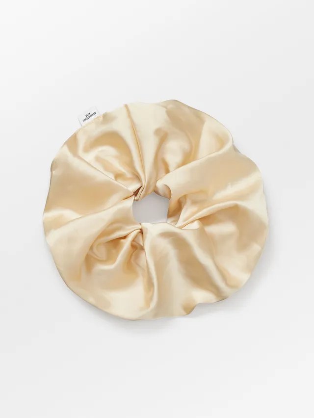 becks-ndergaard-luster-scrunchie-melon-yellow-polyester image 1