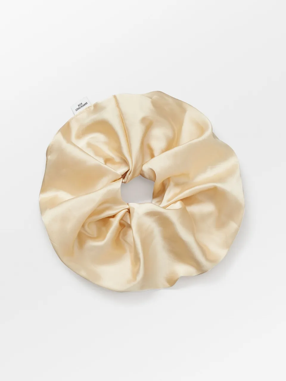 becks-ndergaard-luster-scrunchie-melon-yellow-polyester image 1
