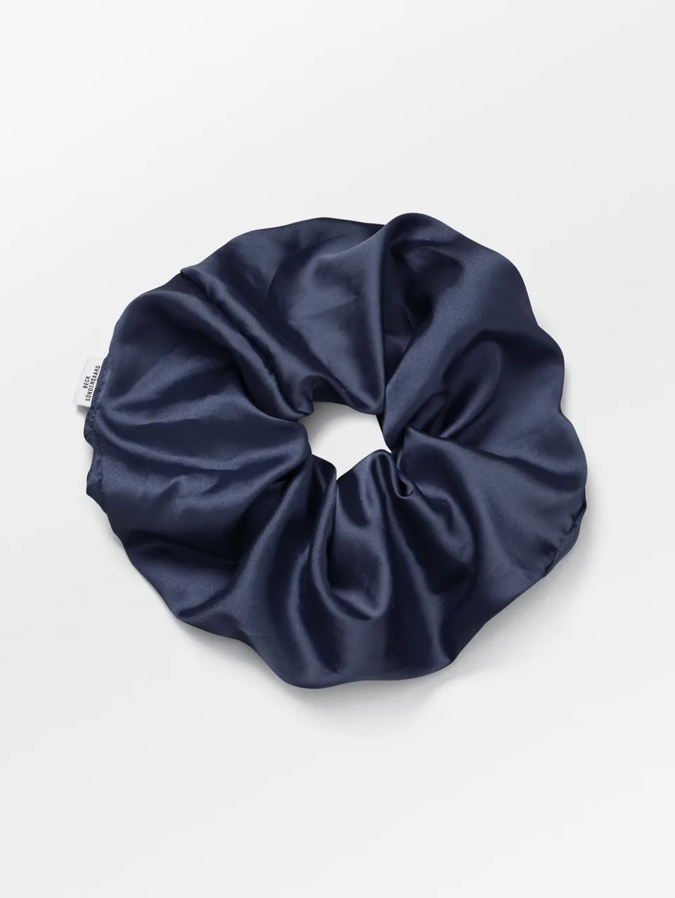 becks-ndergaard-luster-scrunchie-navy-blau-polyester image 1