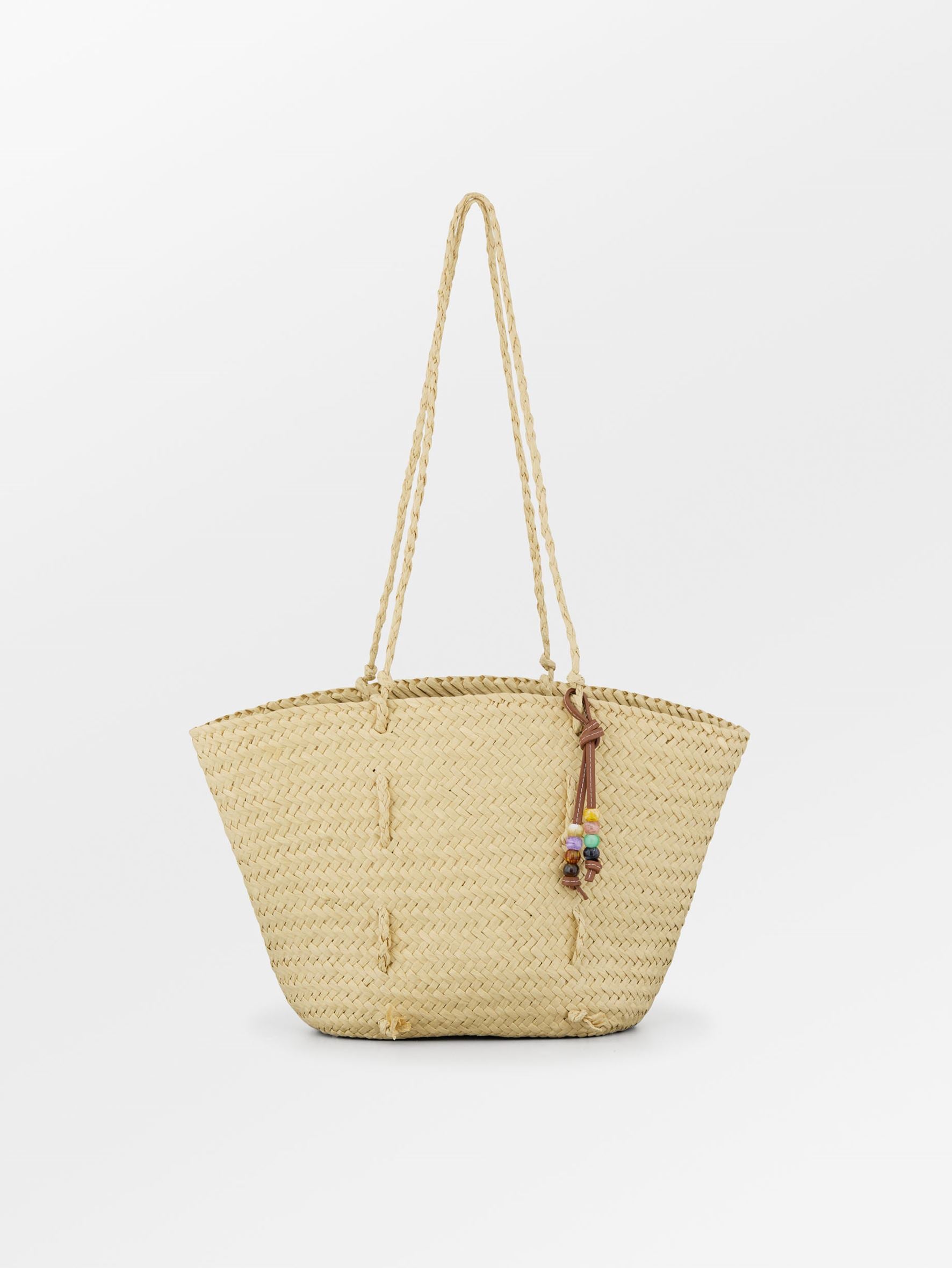 becks-ndergaard-strawie-adina-m-strohtasche-nature-gr-n image 1