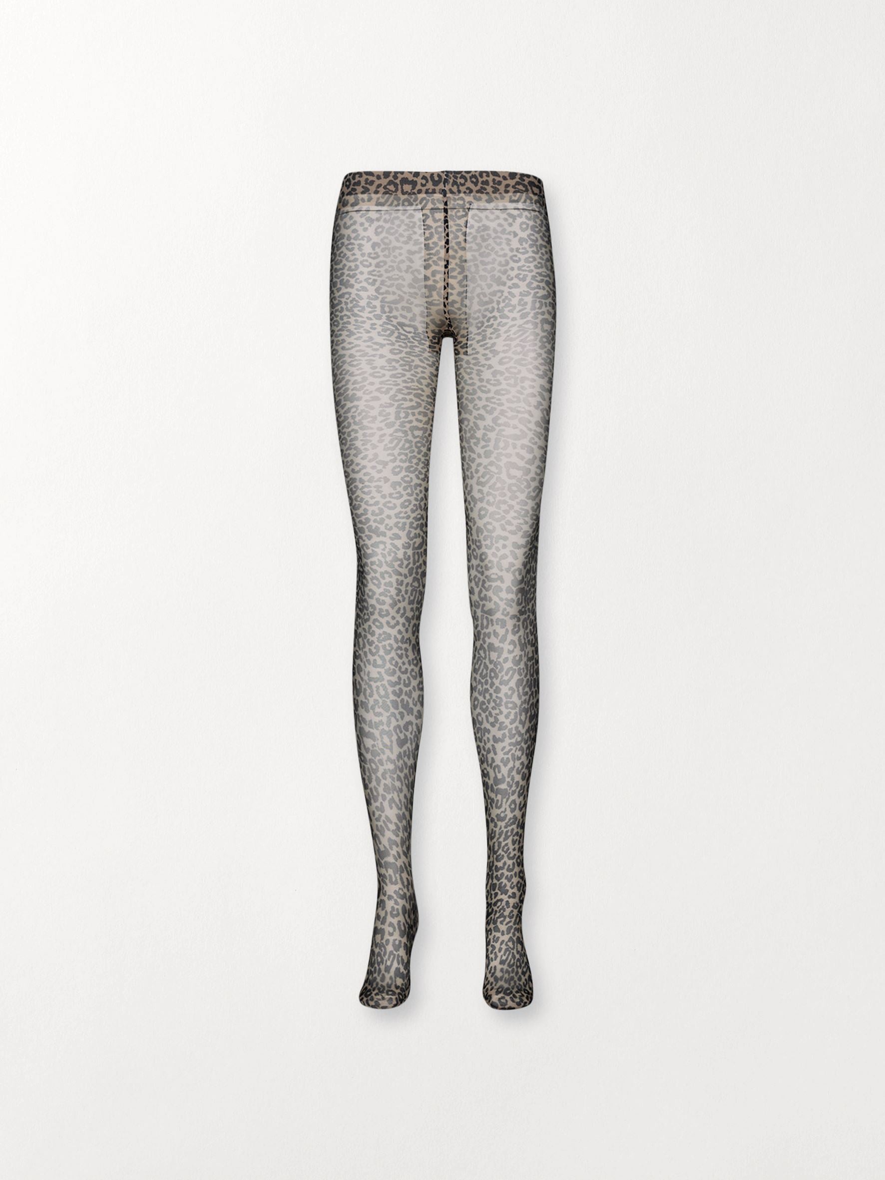 becks-ndergaard-toro-transparent-leo-strumpfhose-gelb image 1