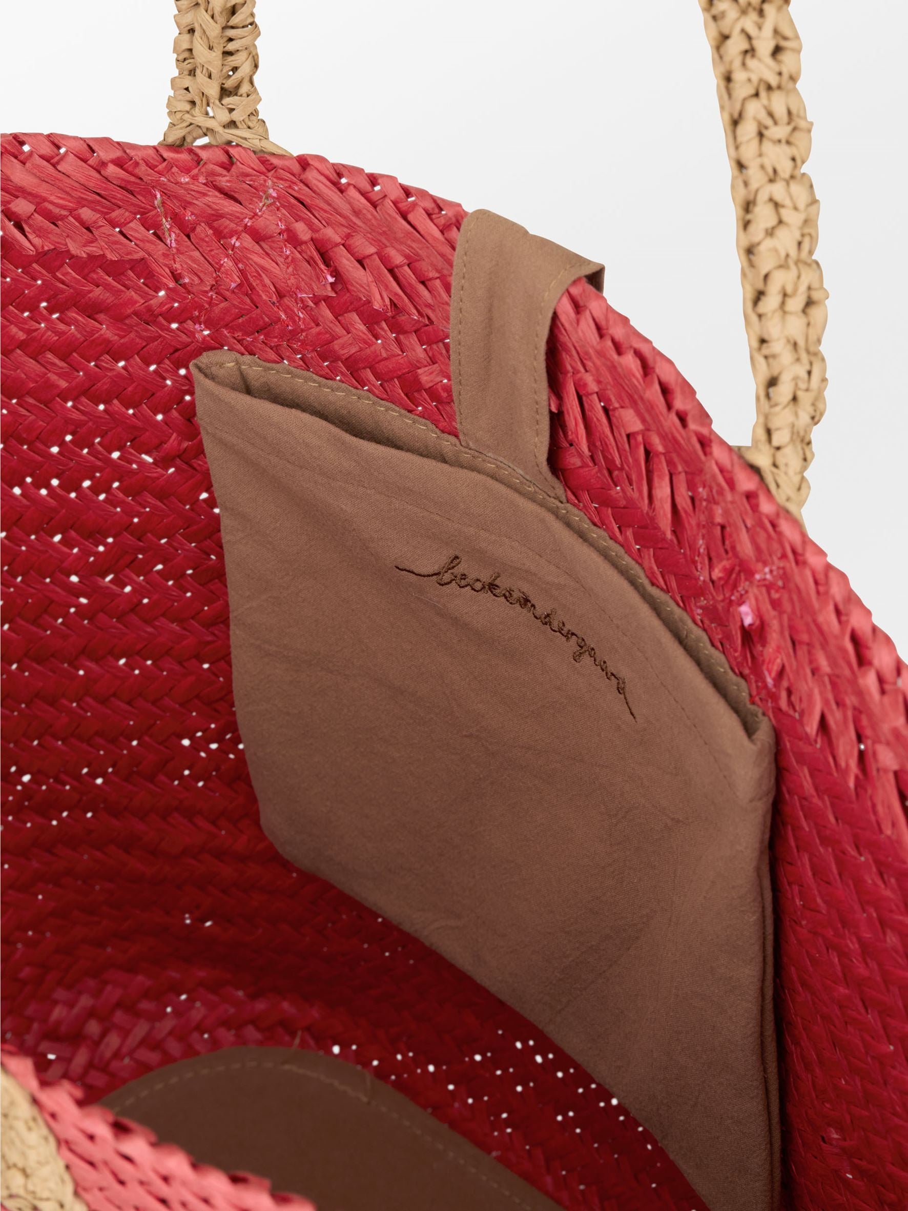 becks-ndergaard-strawie-reese-strohtasche-pompeian-red-70x40 image 2