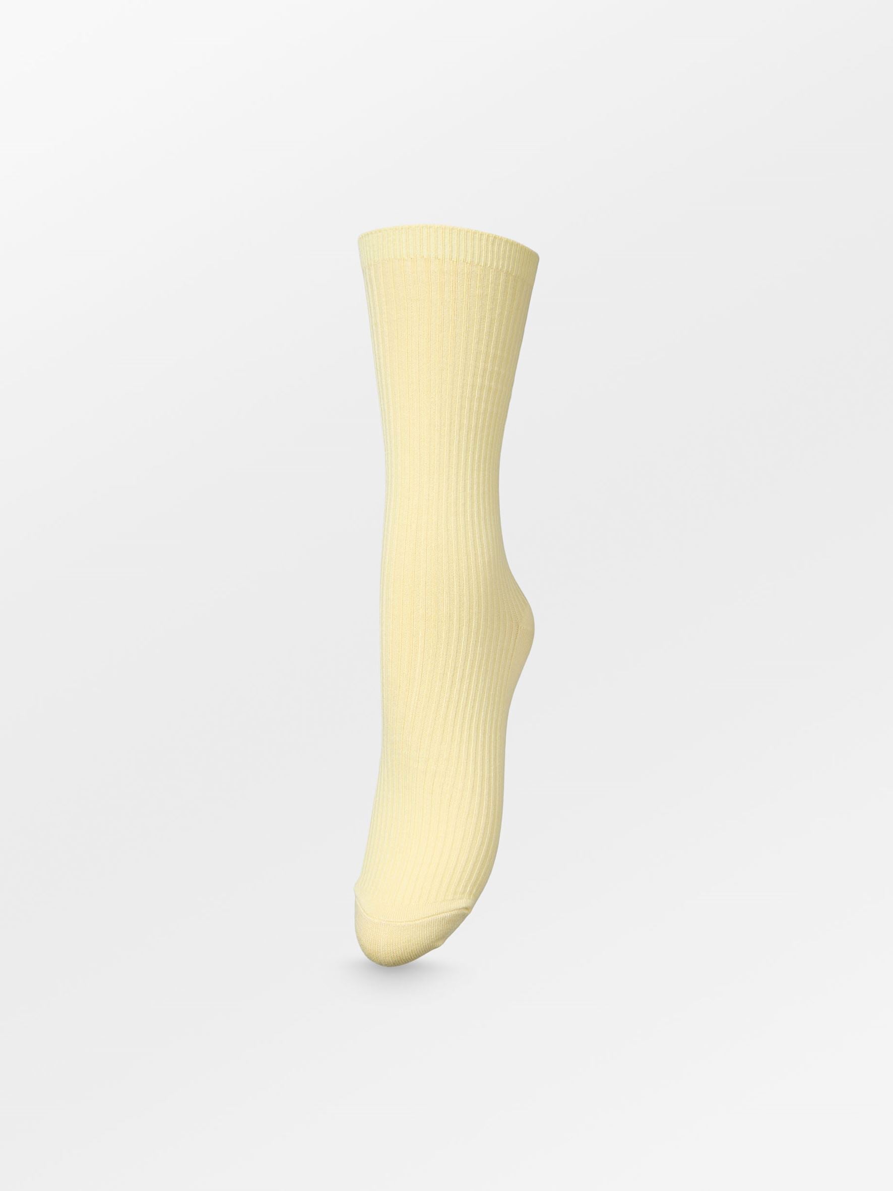 becks-ndergaard-telma-solid-socken-gelb-37-39-bambus image 1