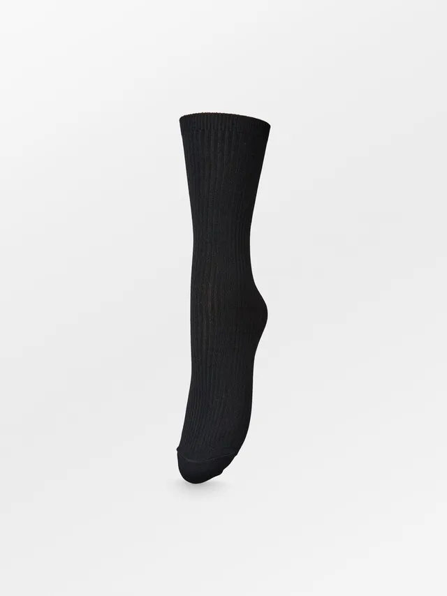 becks-ndergaard-telma-solid-socken-schwarz-bambus image 1
