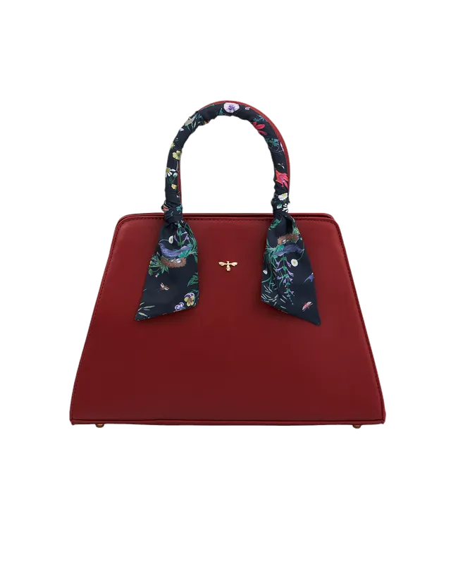 fable-england-tote-burgunder-gro-e-handtasche-umh-ngetasche image 1