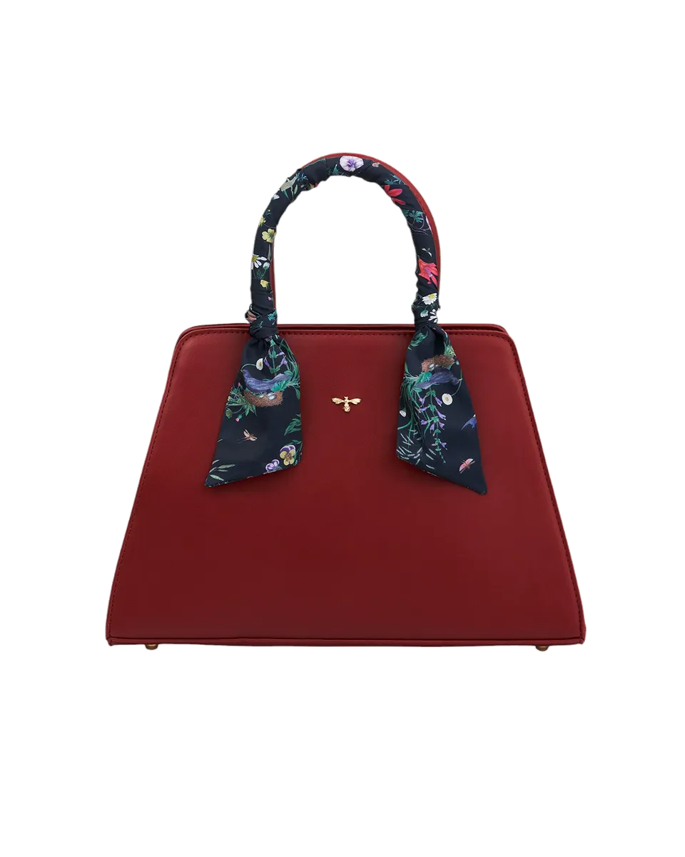 fable-england-tote-burgunder-gro-e-handtasche-umh-ngetasche image 1