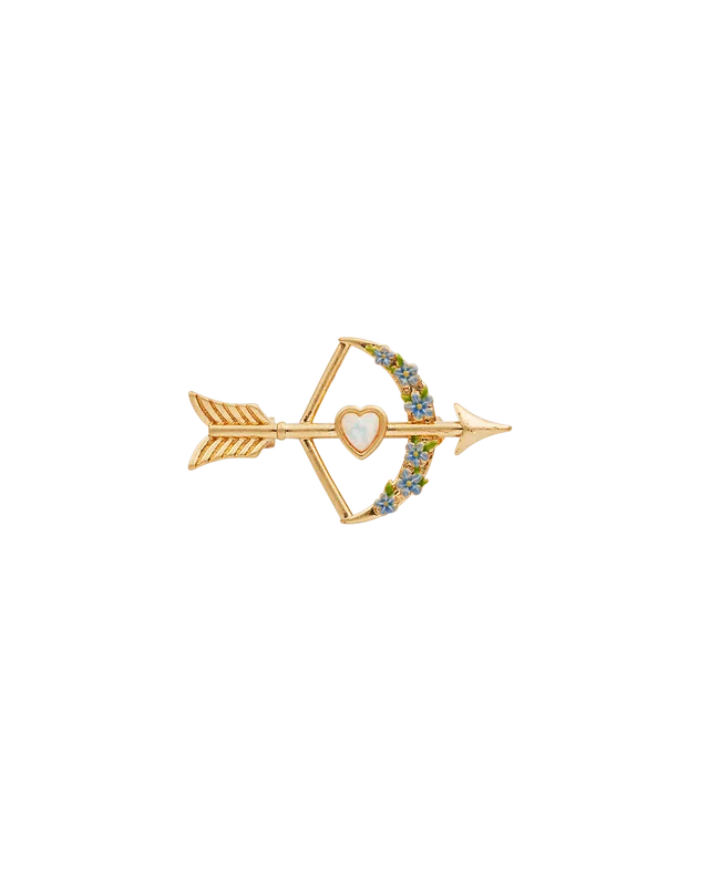 fable-england-cupids-bow-arrow-brosche-gold-herz image 1