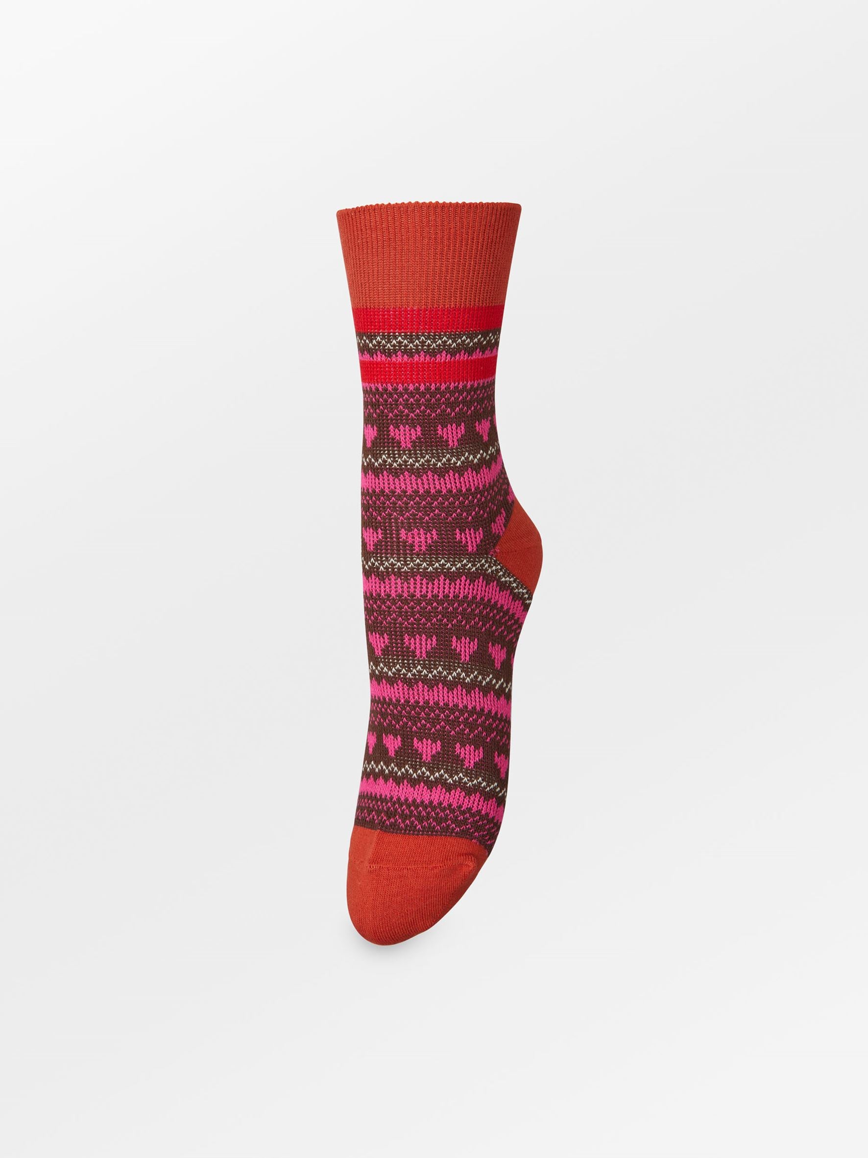 becks-ndergaard-barlow-cotta-sock-socken-rooibos-orange-39-41 image 1