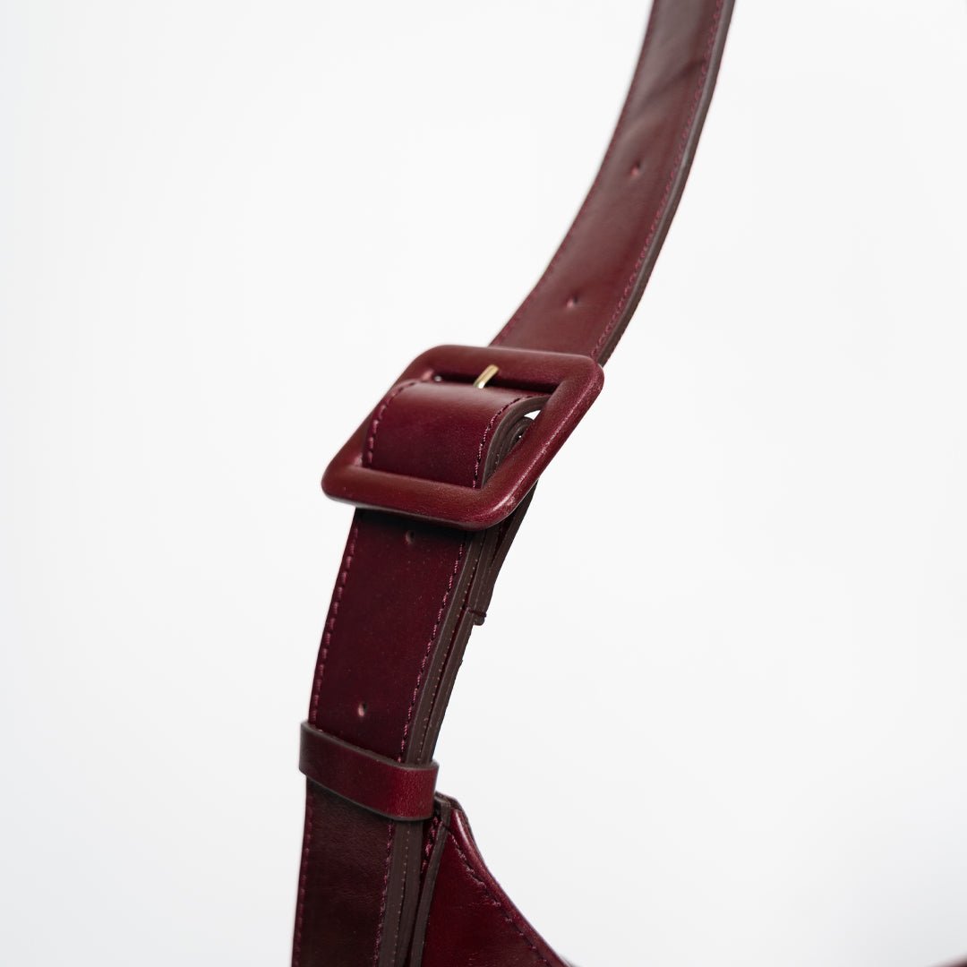 ann-kurz-versatile-hobo-shopper-nappa-burgundy-leder image 4