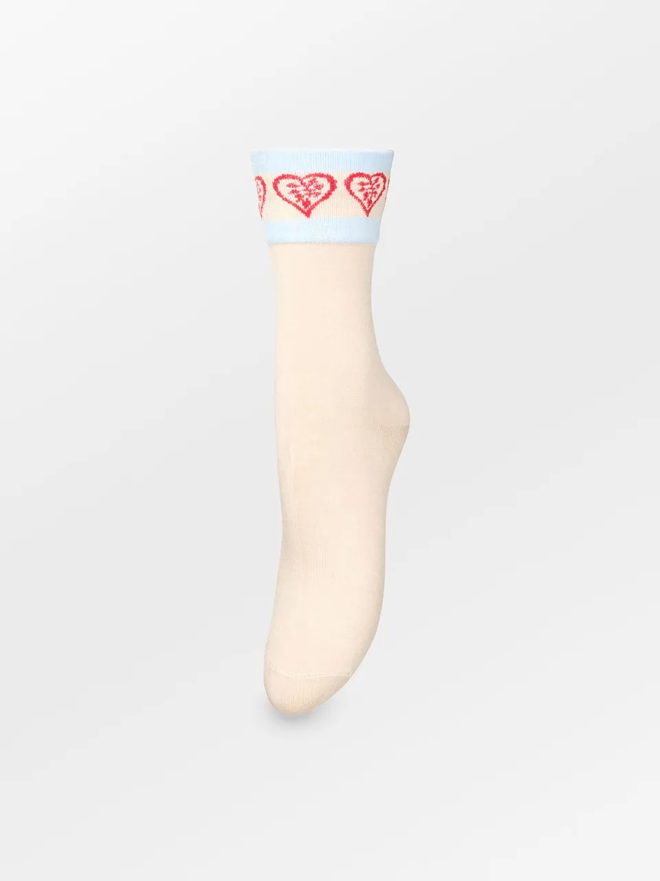 becks-ndergaard-hearty-bam-sock-socken-grau-herzen-37-39 image 1