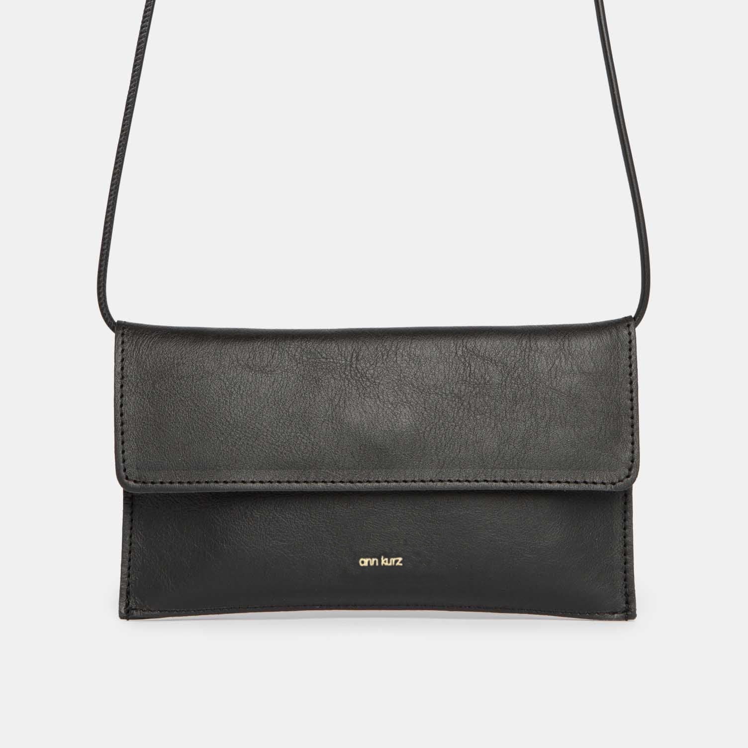ann-kurz-mini-thin-clutch-abendtasche-nappa-schwarz image 1
