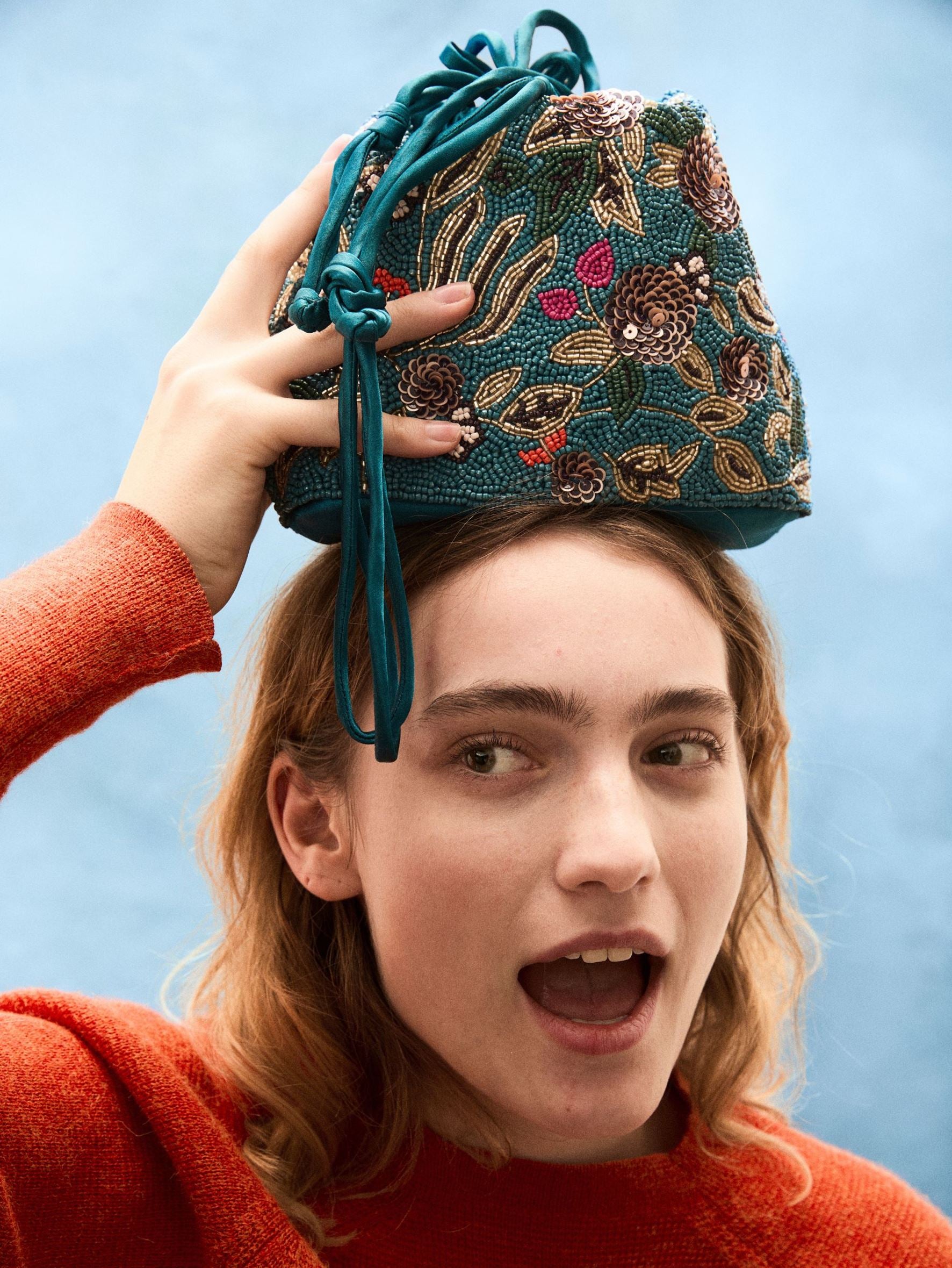 becks-ndergaard-bromflora-giana-small-tasche-blau-pailletten image 3