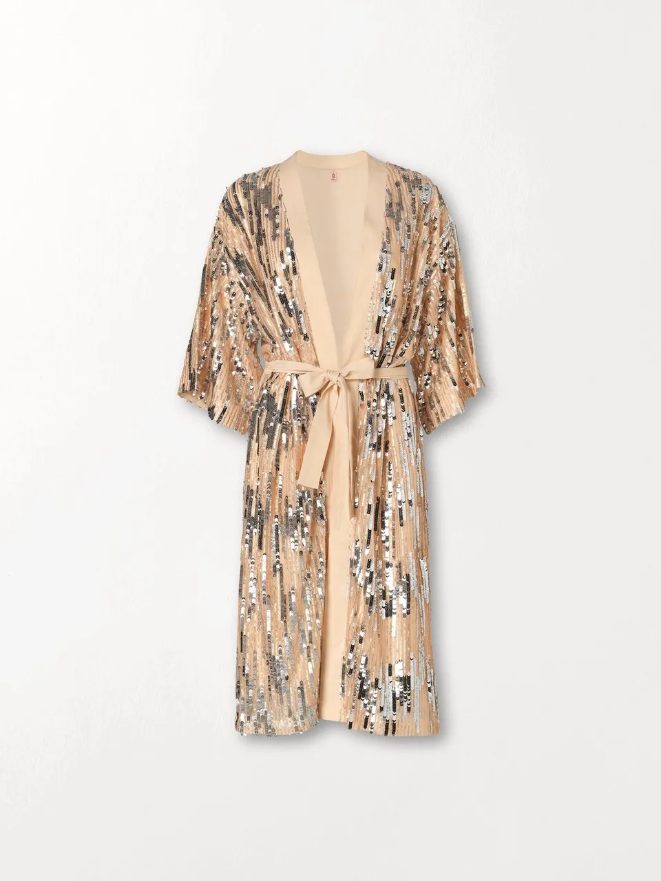 becks-ndergaard-glitrio-kimono-kleid-mellow-yellow image 1