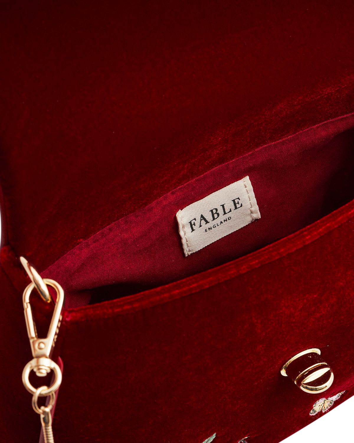 fable-england-mary-clutch-rot-samt-bestickt-abendtasche image 6