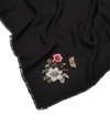 fable-england-floral-pashmina-schal-schwarz-bestickt image 2