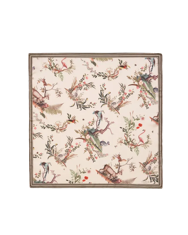 fable-england-toile-de-jouy-tuch-olivgr-n-70x70 image 1