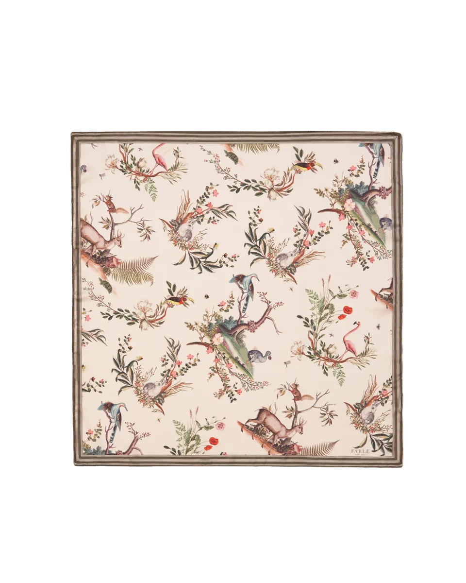 fable-england-toile-de-jouy-tuch-olivgr-n-70x70 image 1