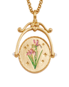 fable-england-jewellery-i-initial-iris-spinner-halskette-gold image 3