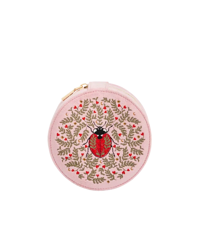 fable-england-ladybird-schmuckk-stchen-rosa-samt image 1