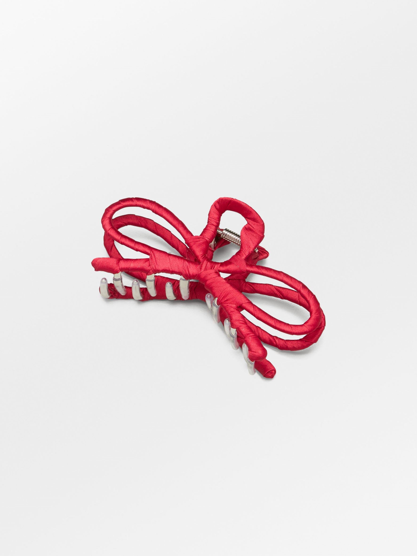 becks-ndergaard-luster-bow-hair-claw-haarklammer-rot-12-cm image 1