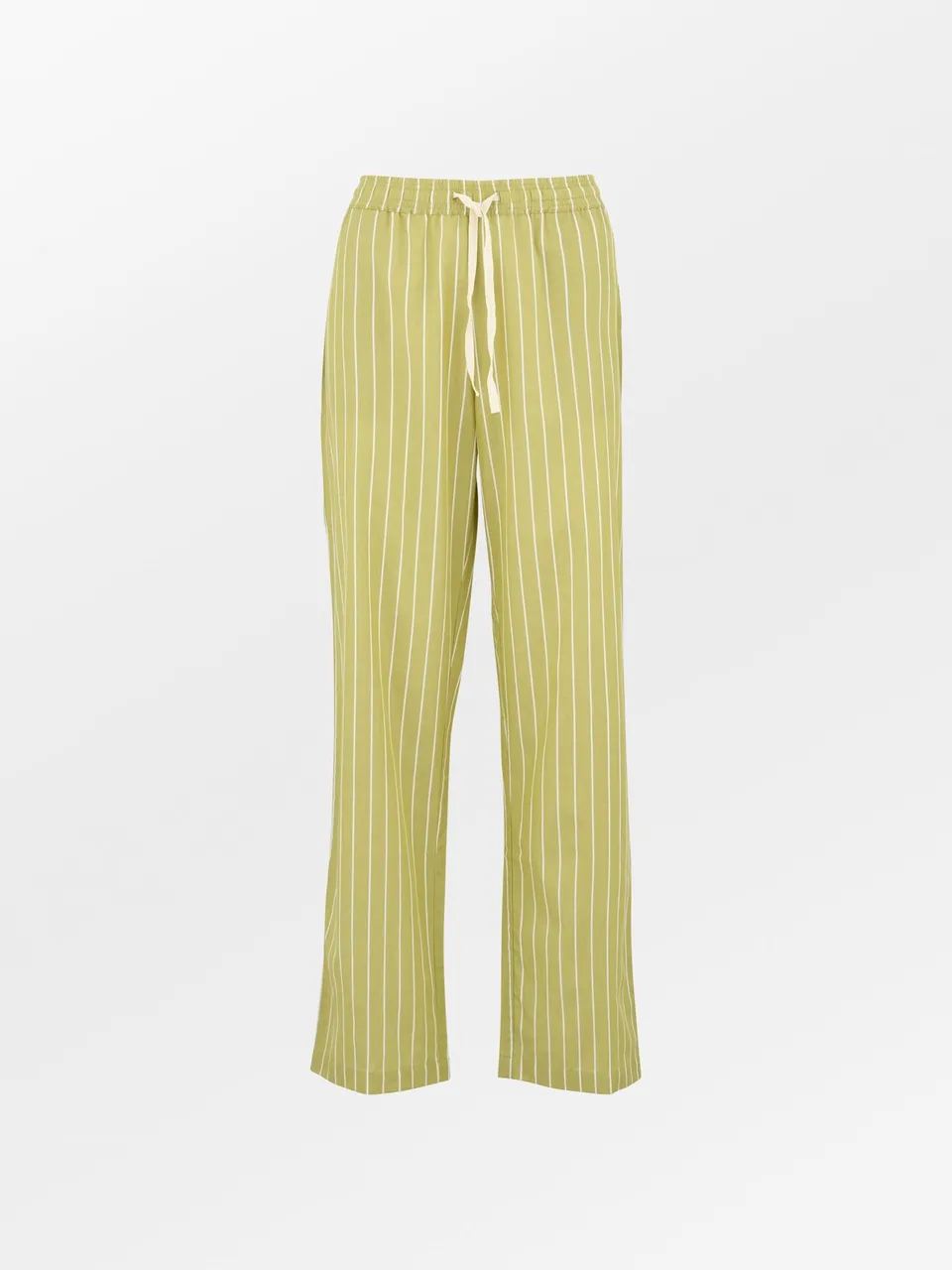 becks-ndergaard-striped-pyjamas-pants-pyjamahose-khaki-green-m image 1