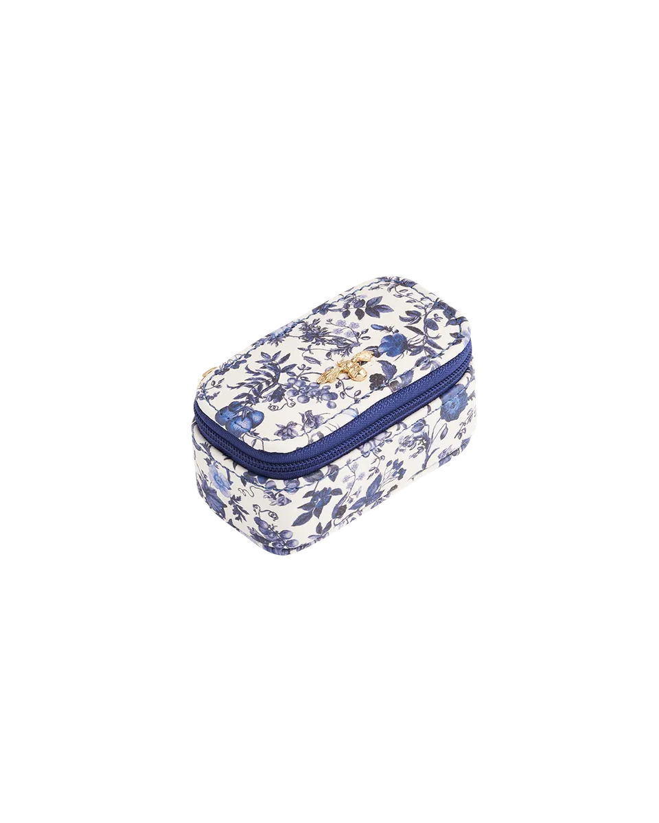 fable-england-agnes-blue-ditsy-schmuckk-stchen-mini-blau image 1