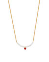 fable-england-gold-love-heart-perlenkette-herz-rot image 3
