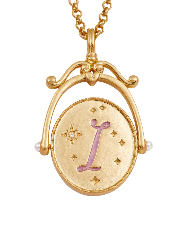 fable-england-jewellery-i-initial-iris-spinner-halskette-gold image 1