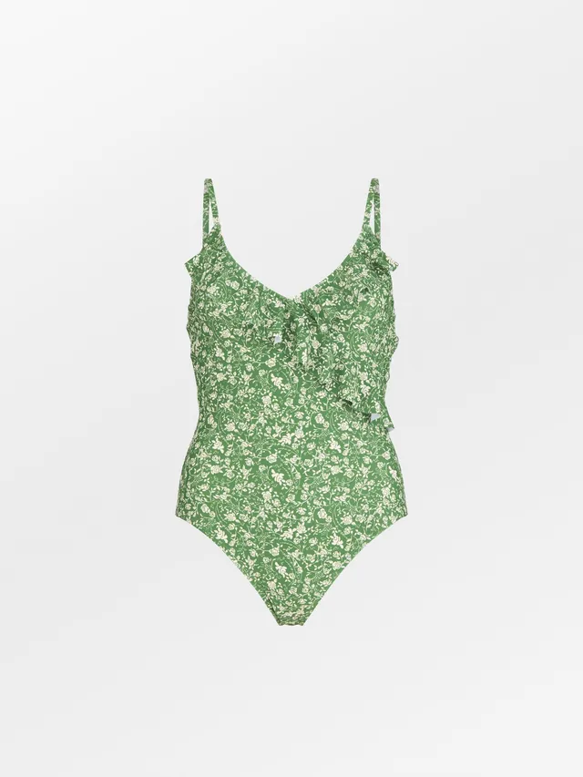 becks-ndergaard-fleurie-bly-frill-badeanzug-gr-n image 1