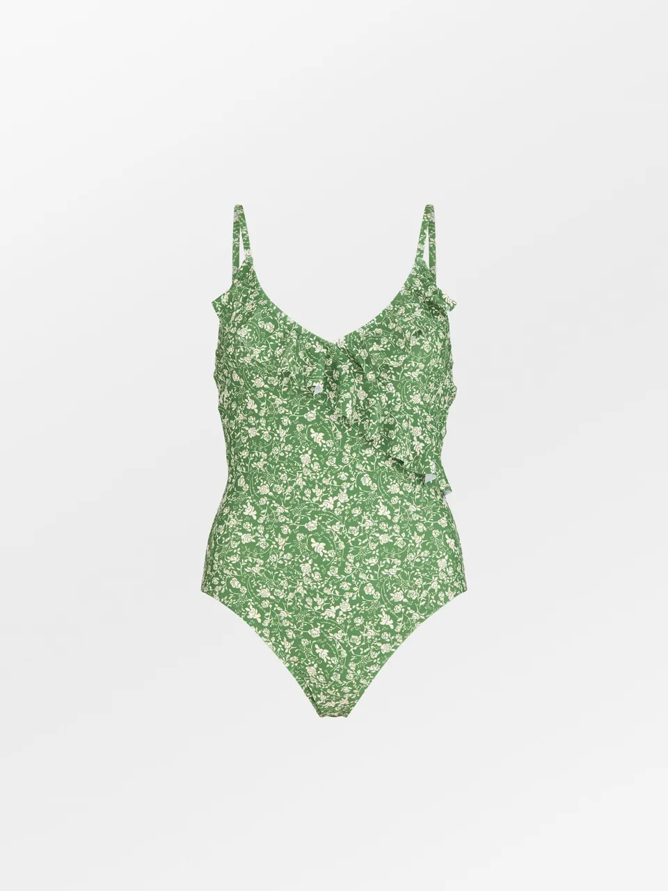 becks-ndergaard-fleurie-bly-frill-badeanzug-gr-n image 1