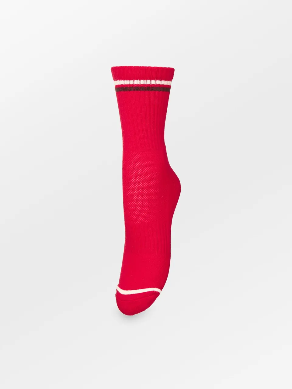 becks-ndergaard-sporty-cotta-sock-socken-adrenaline-red-baumwolle image 1