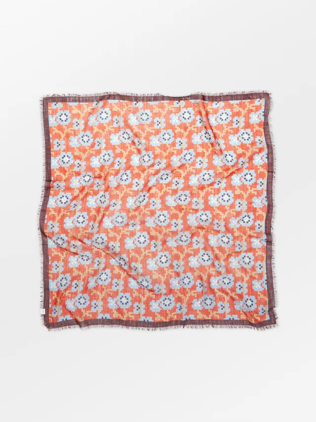 becks-ndergaard-flotile-siw-tuch-orange-90x90-woll-seide image 1
