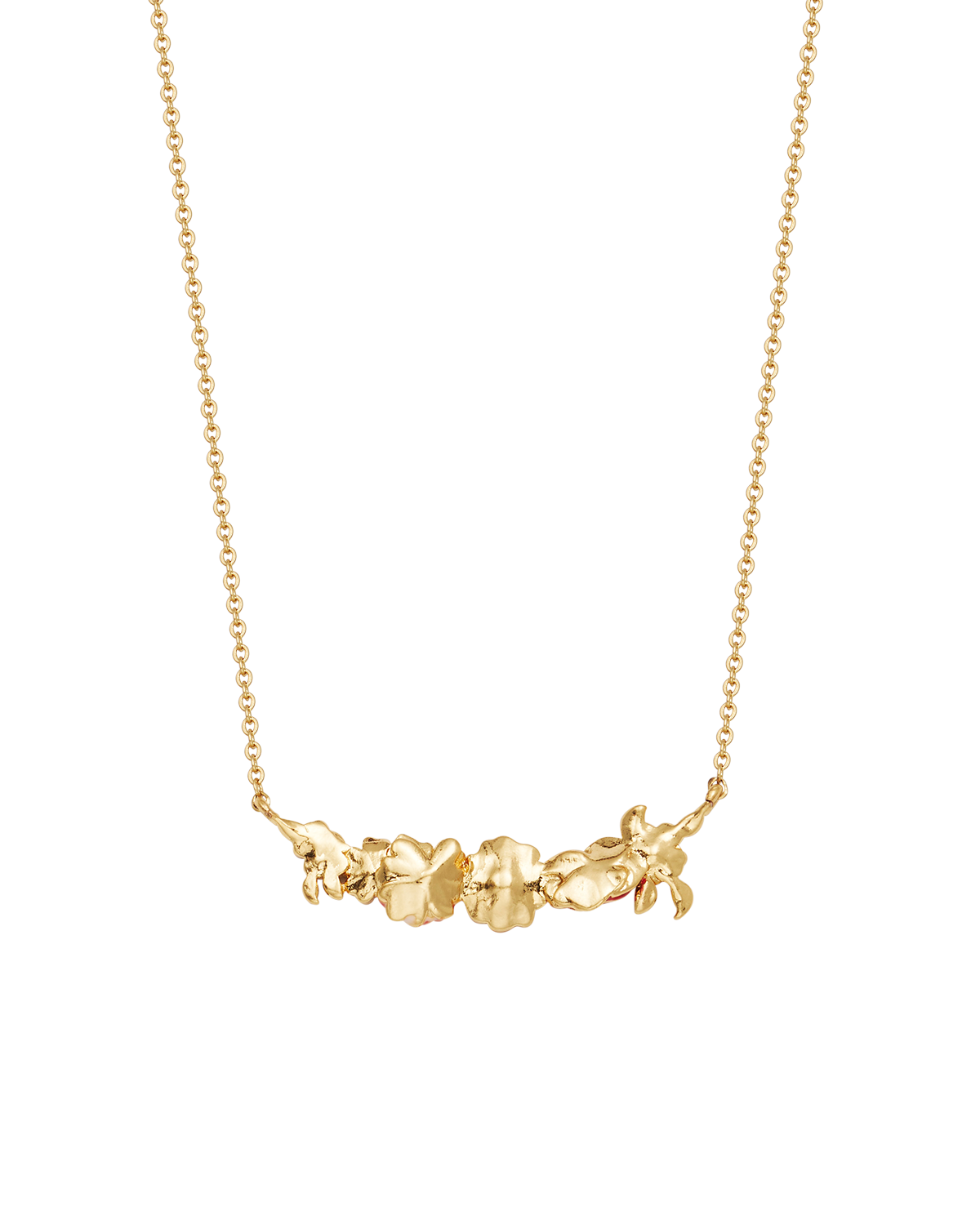 fable-england-eve-floral-choker-halskette-gold-rosenanh-nger image 5