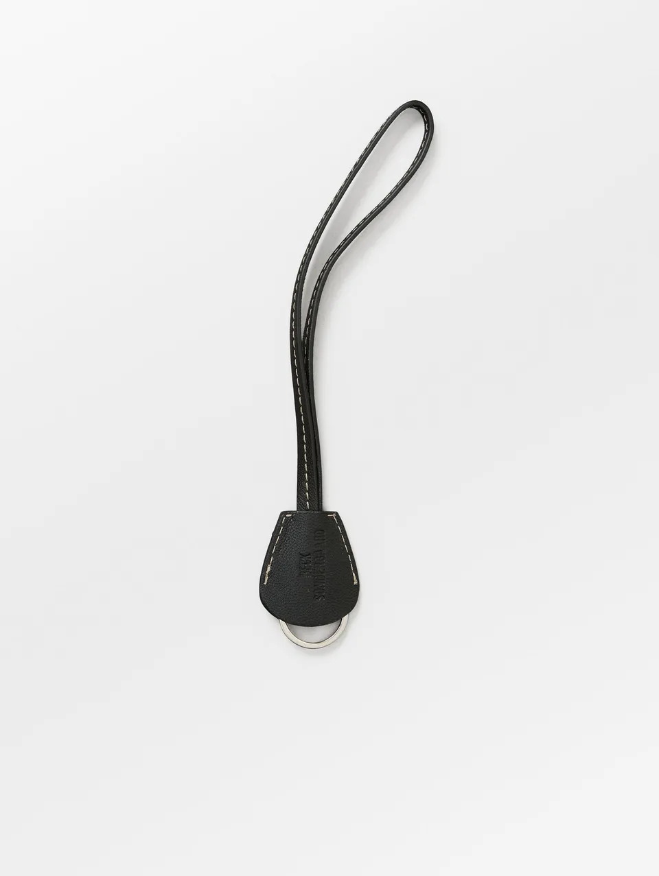becks-ndergaard-leather-key-ring-anh-nger-schwarz-ziegenleder image 1